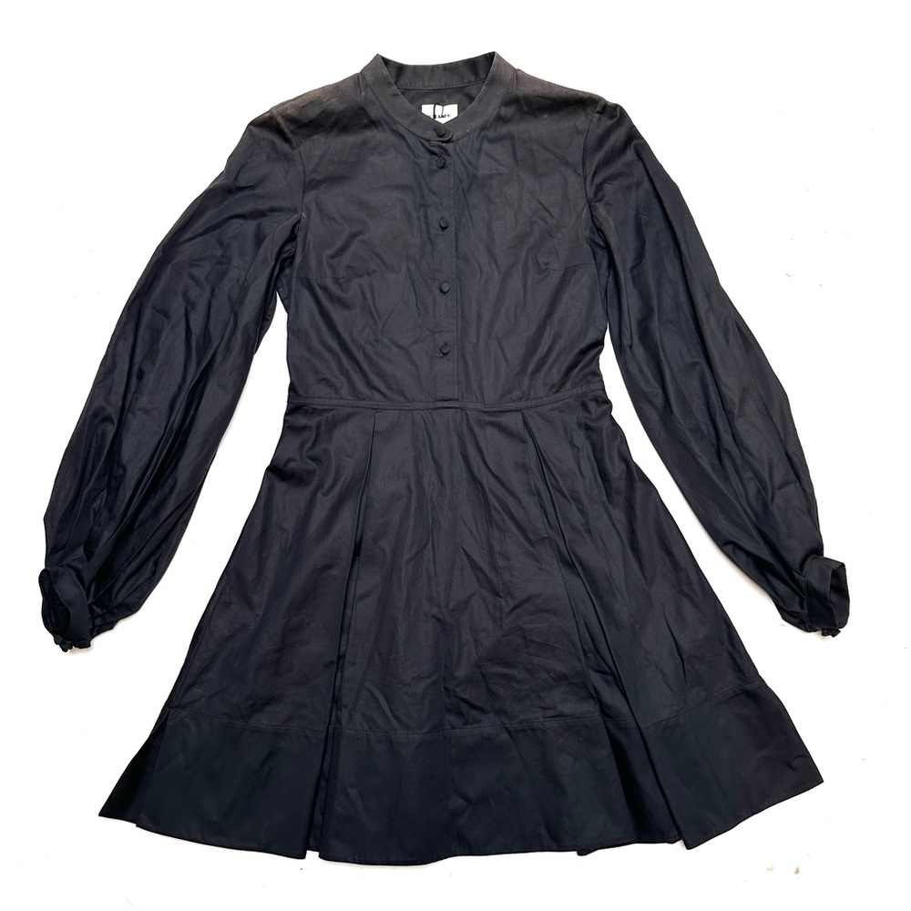 KHAITE Black Long Sleeve Dress